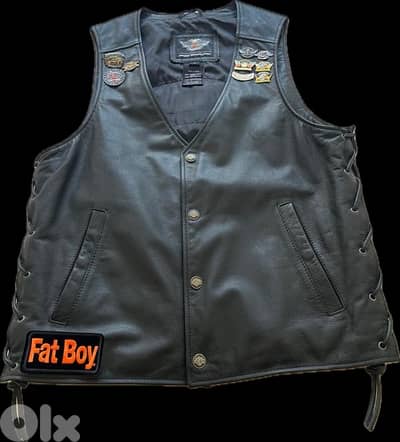 Harley Davidson Leather Vest