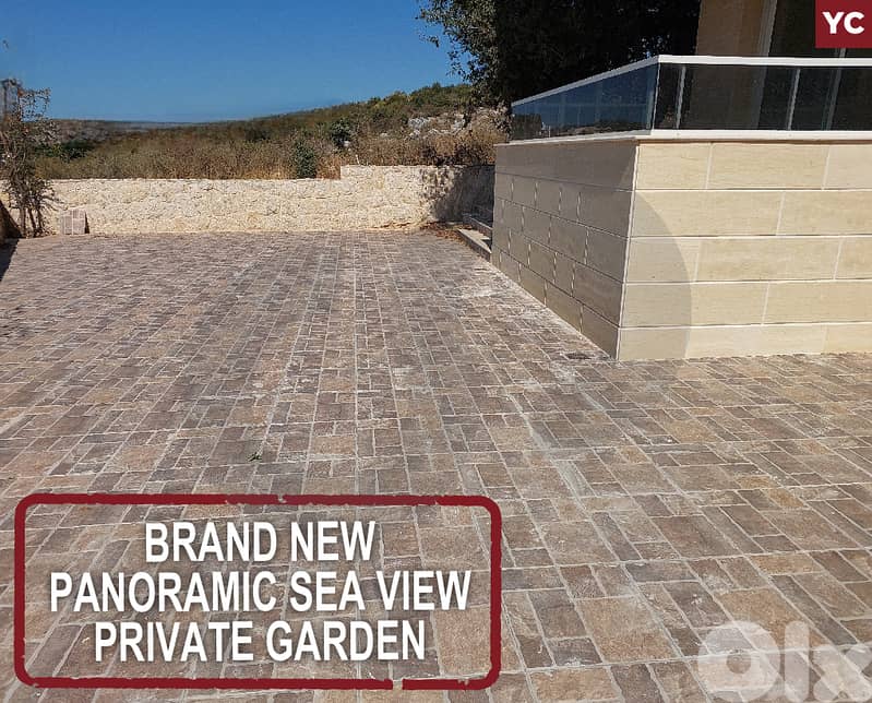 Brand new-  Panoramic sea view- Private garden - Gherfine REF#YC127492 0