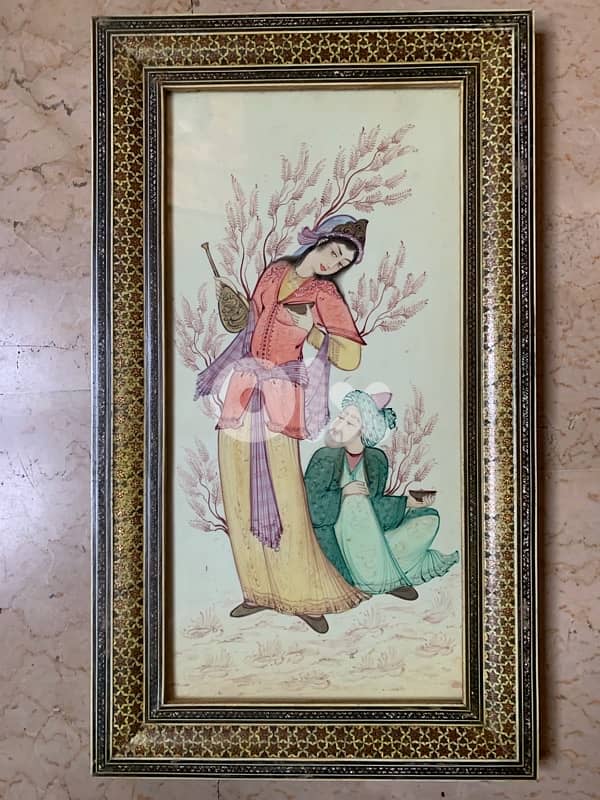 ٦لوحات فن فارسي 1