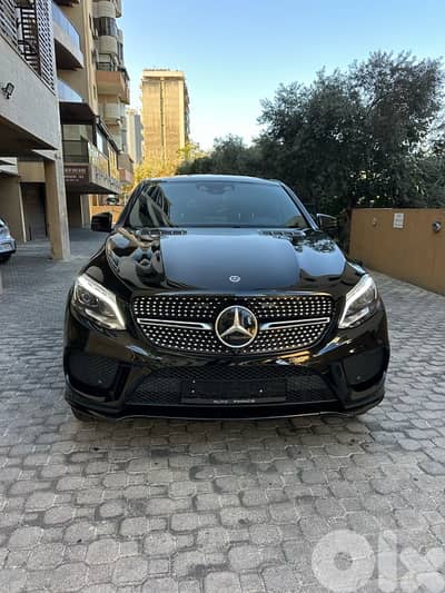 Mercedes GLE 43 coupe AMG NP 2019 black on black (clean carfax)