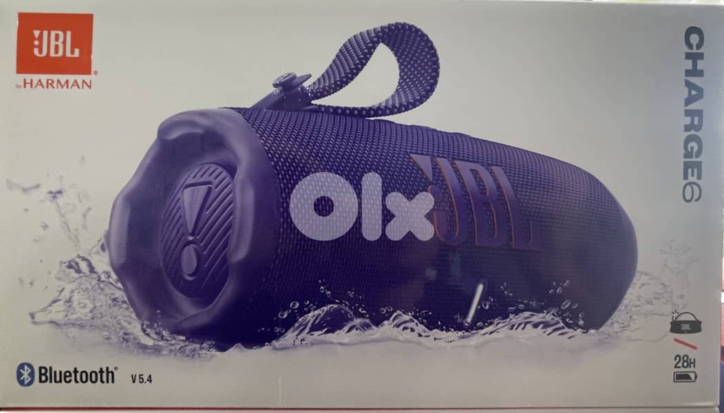  "JBL Charge 6 | Unused | Latest Model | 28H Playback | BT 5.4" 1