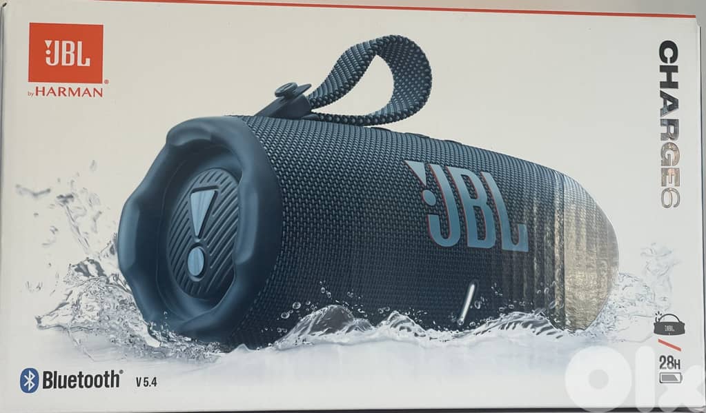  "JBL Charge 6 | Unused | Latest Model | 28H Playback | BT 5.4" 3