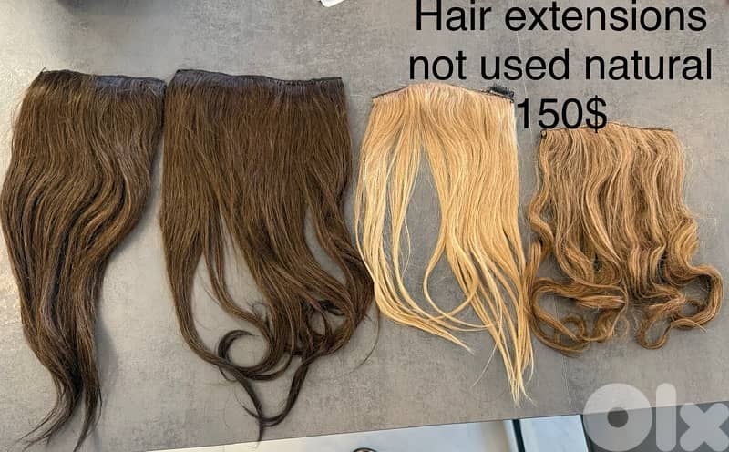 nail polish gelish gel and normal hair extensions mannequin 0