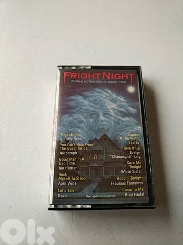 Vintage tape Fright Night soundtrack - Not Negotiable 0
