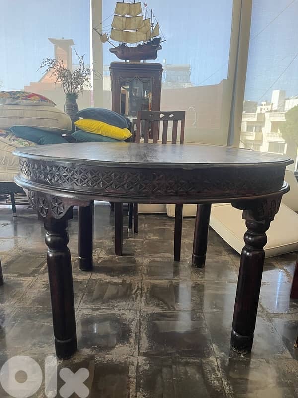 Good condition Indian Vintage Wood Furniture 6