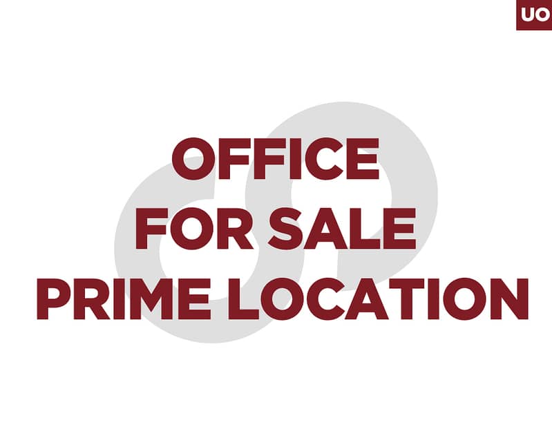 PERFECT OFFICE FOR SALE – PRIME LOCATION IN ZAHLE! REF#UO127507 0
