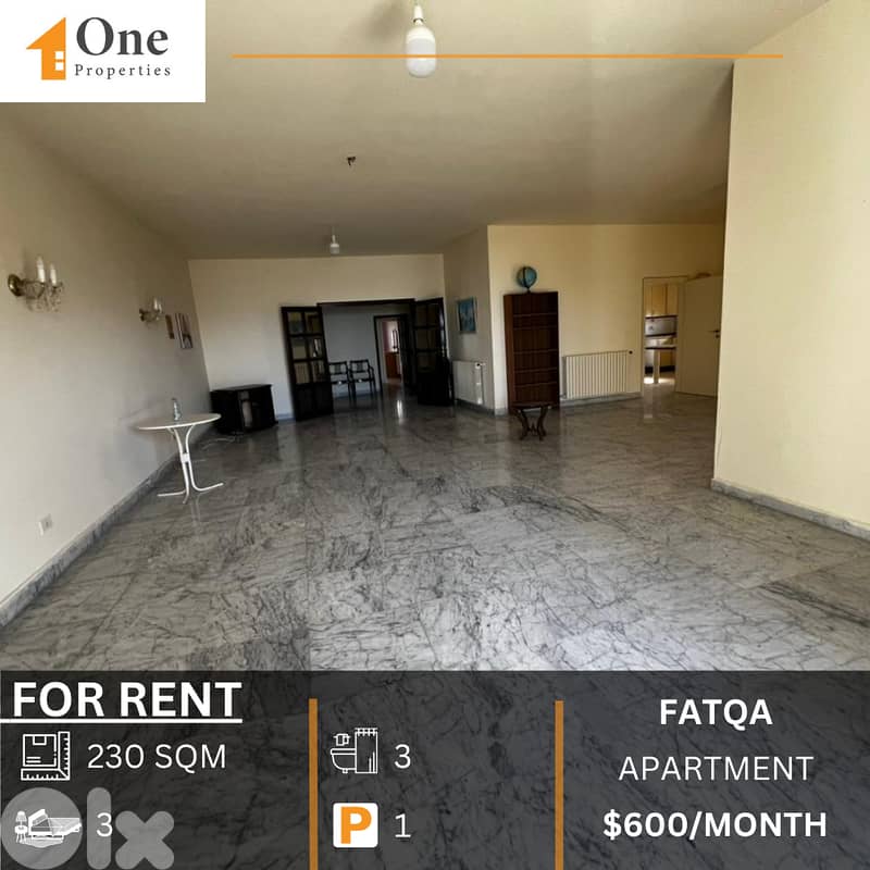 APARTMENT FOR RENT IN FATQA 0