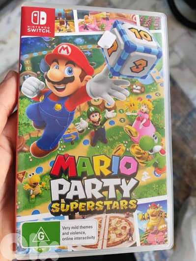 Mario Party Superstars. Switch game