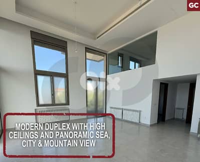 High Ceilings - Sea, City & Mountain View- Beit Mery REF#GC127511