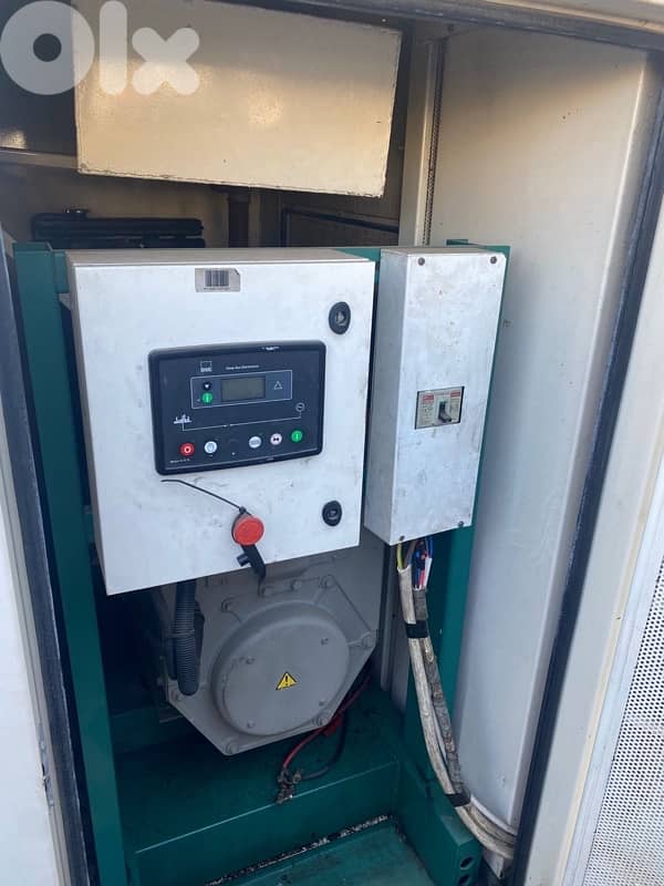 USD 9,000 PERKINS Original 65 KVA Generator with Van 2