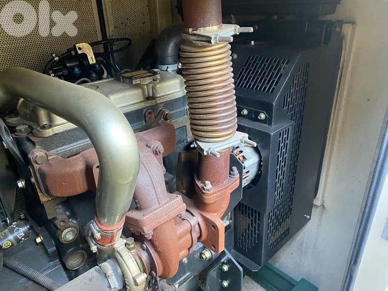 USD 9,000 PERKINS Original 65 KVA Generator with Van 3