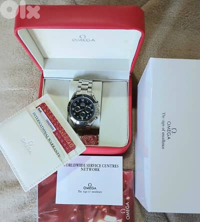 omega watch for men very clean not used ساعة بعدا جديدة