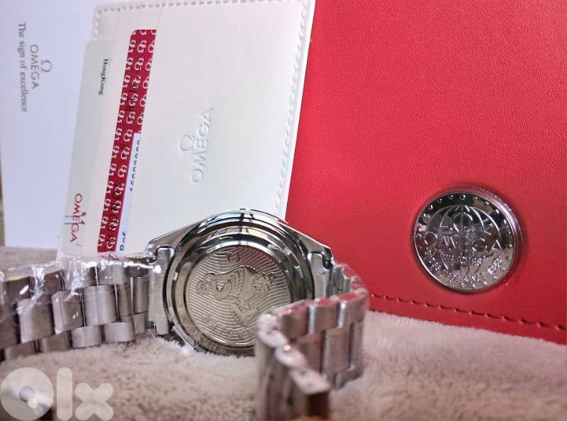 omega watch for men very clean not used ساعة بعدا جديدة 3