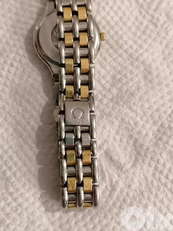 omega deville steel and solid gold 18k 4
