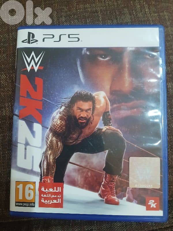 wwe2k25 ps5 used 0