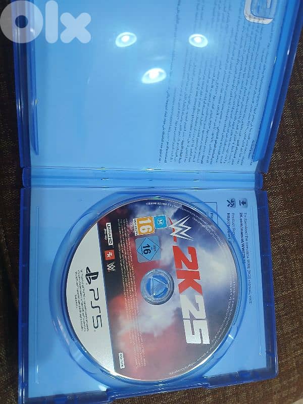 wwe2k25 ps5 used 1