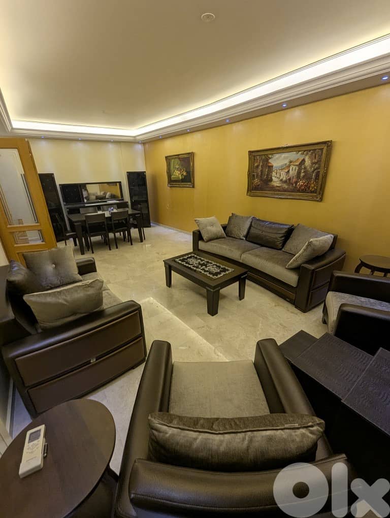 شقة مفلروشة للايجار في الحدث Furnished apartment for rent in Hadath 0