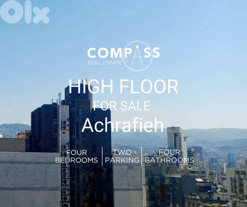 HIGH FLOOR for sale in the heart of Achrafie 0