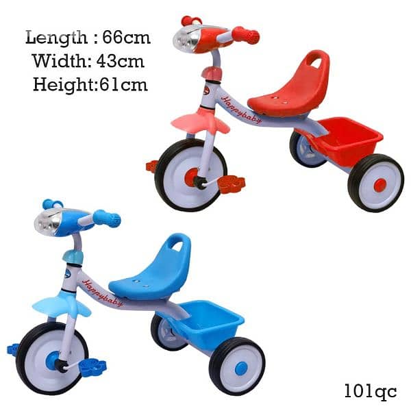 Kids tricycle بسكلات ٣ دواليب 0