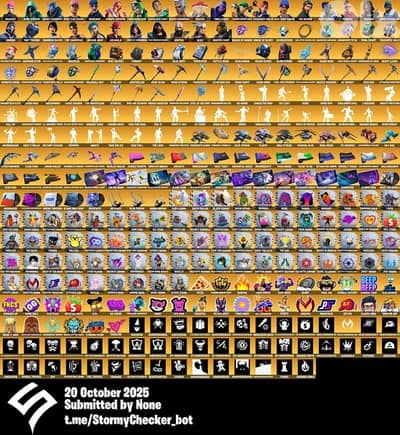 Fortnite account stacked