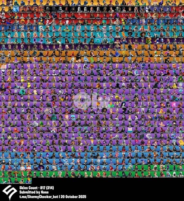 Fortnite account stacked 1