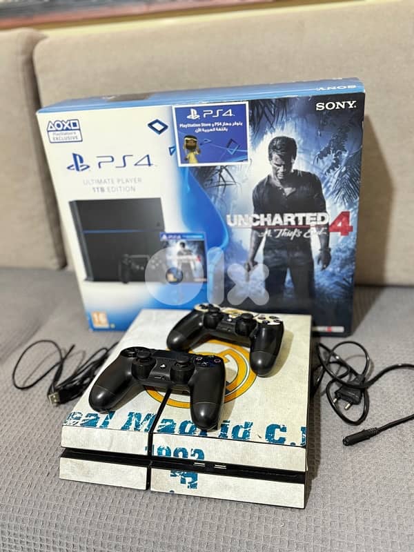 ps4 fat 1tb used 0