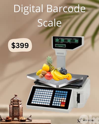 Digital Barcode Scale