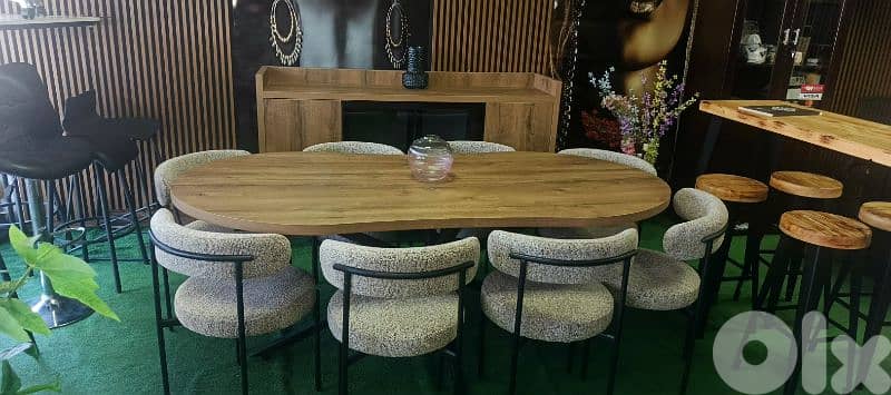 full dining room. غرفة سفرة موديرن 0