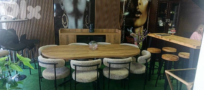 full dining room. غرفة سفرة موديرن 1