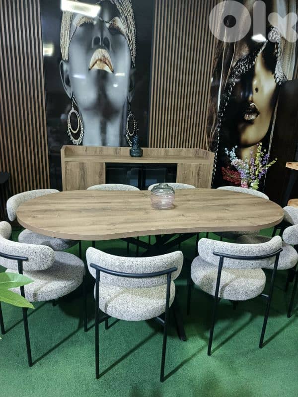 full dining room. غرفة سفرة موديرن 5