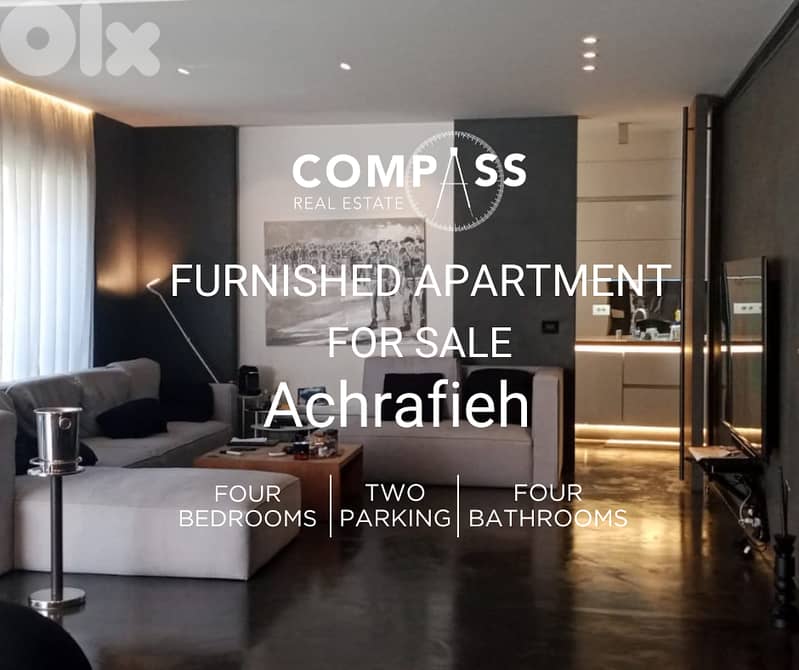 furnished Apartment  for SALE  in the heart of Achrafieh 0
