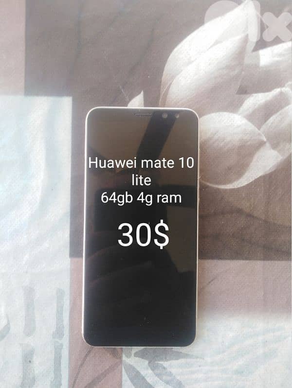 Huawei mate10 lite 64gb 4gram ( 30$ ) 2