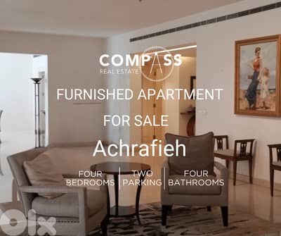 Furnished apartment for rent or for sale IN ACHRAFIEH