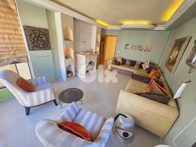 Furnished Duplex + Terraces For Rent In Chiyah دوبلكس للاجار في الشياح