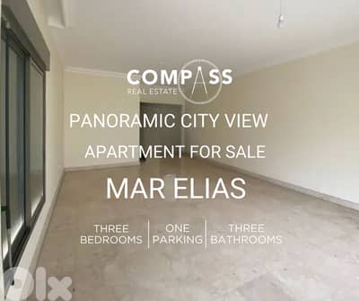 APARTMENT FOR SALE IN MAR ELIAS WITHS PANORAMIC CITY VIEW