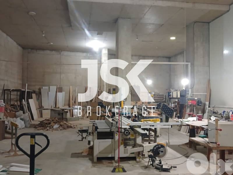 L19516 -1,200 SQM Warehouse For Rent In A Commercial Building in Fanar 0