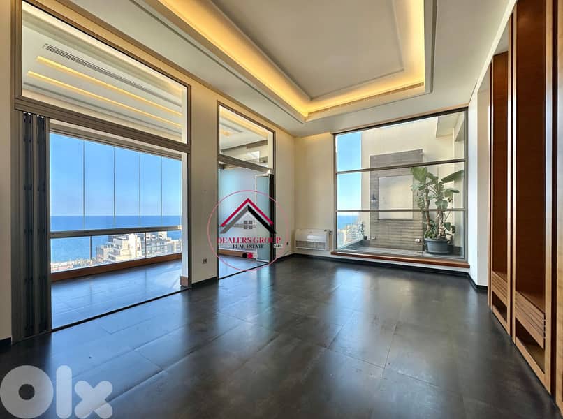 Sea View Penthouse Apartment for sale in Hamra -Ras Beirut 0