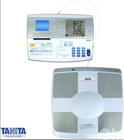 Used Body Composition Analyser with Visceral fat Indicator by TANITA
