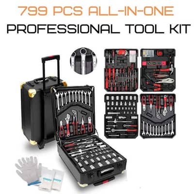 Professional Tool Kit 799 Pieces ALL IN ONE