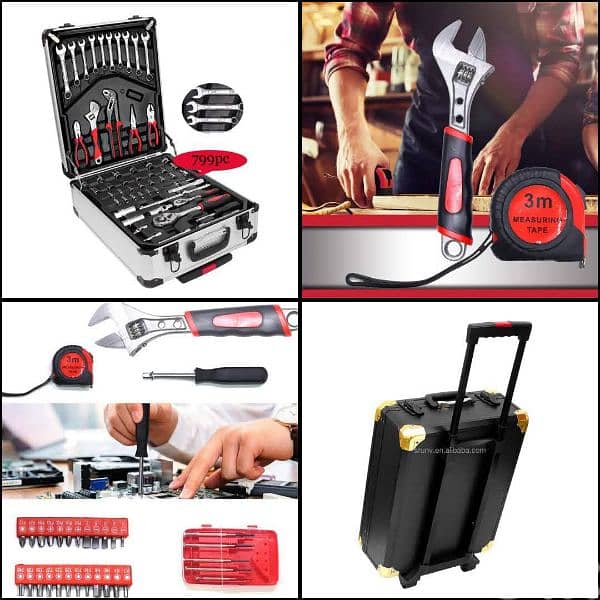 Professional Tool Kit 799 Pieces ALL IN ONE 1