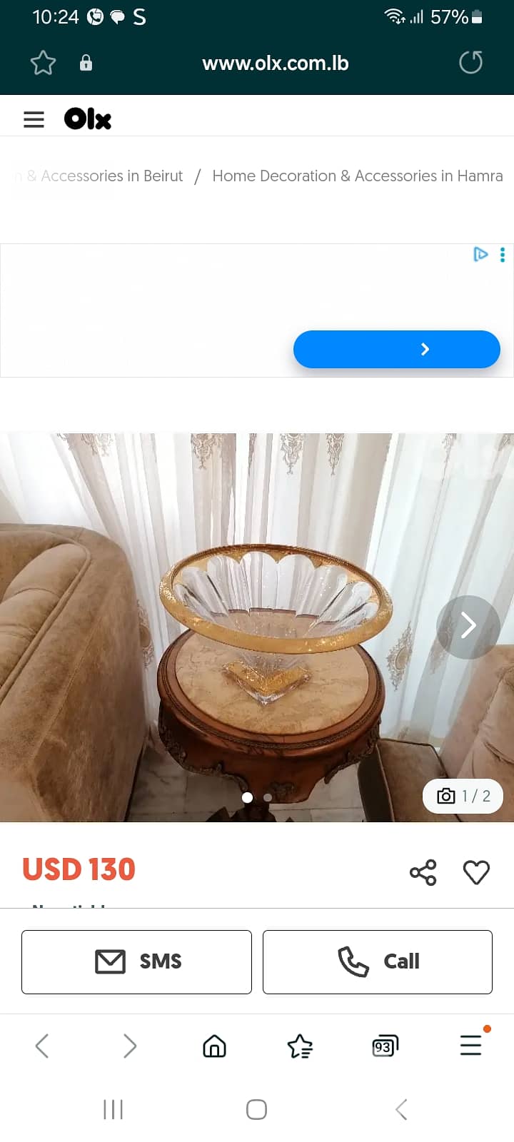 Decorative crystal bowl 0