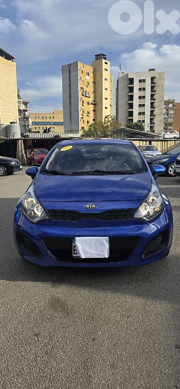 Kia Rio 2012  hatchback  f. o company source ABS AIRBAG RIMS
