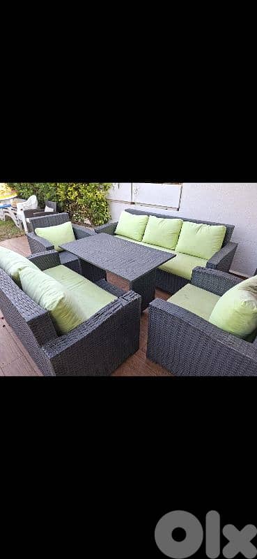 Used Outdoor Resin Set 0