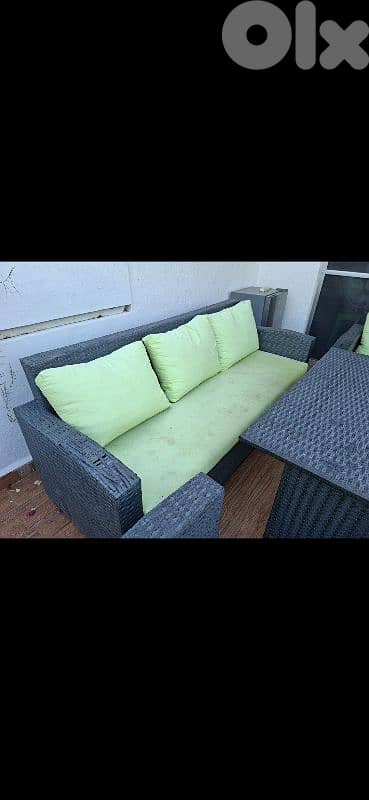 Used Outdoor Resin Set 2