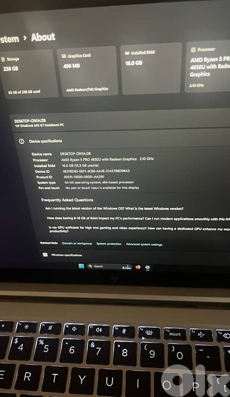 HP  EliteBook 845 G7 0