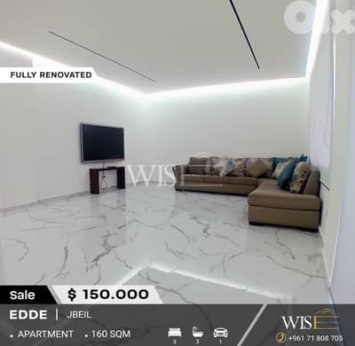 Beautiful 160 SQM Furnished & Decorated Apartment for SALE in Eddeh!