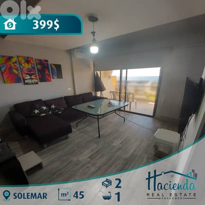 Sea View Chalet For Rent In Solemar Kaslik