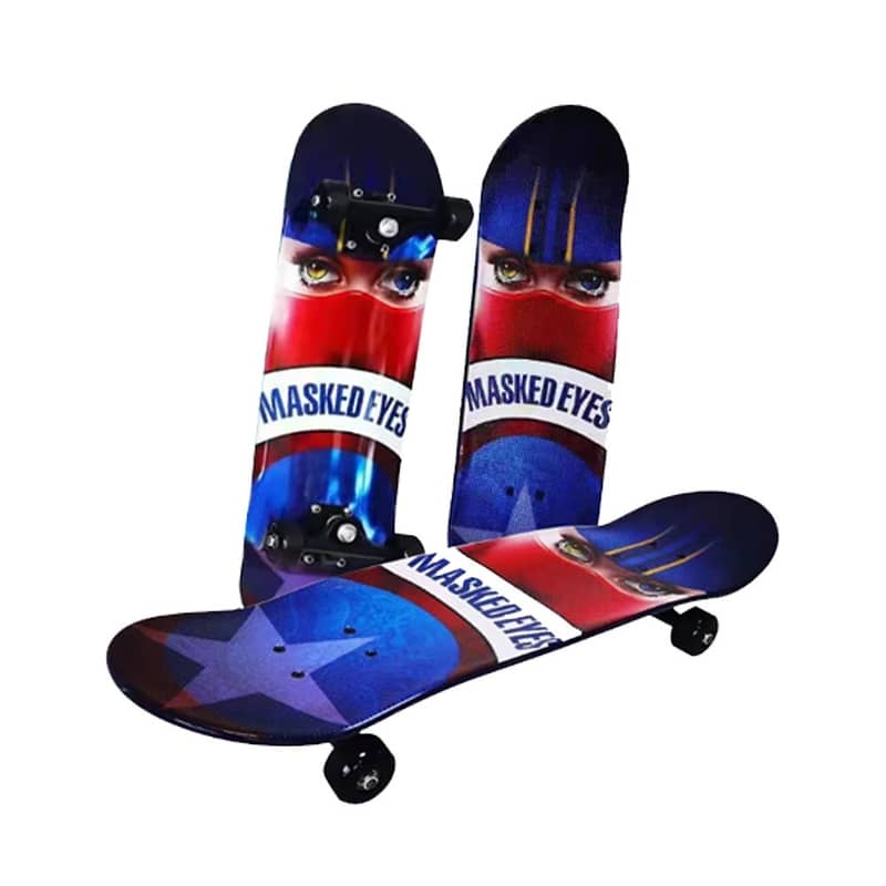 Colorful Skate Board Lighted Wheel - سكيت بورد ملون بعجلات مضيئة 1