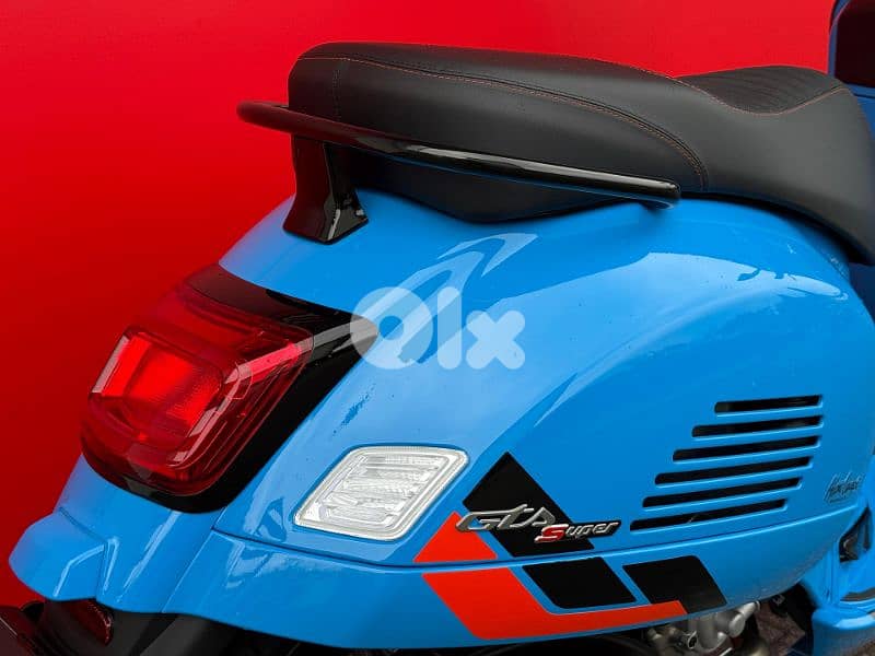 Vespa gts 310 super sport blue eclettico model 2026 dealer warranty 2