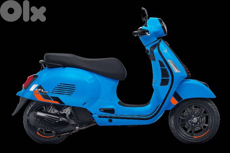 Vespa gts 310 super sport blue eclettico model 2026 dealer warranty 4